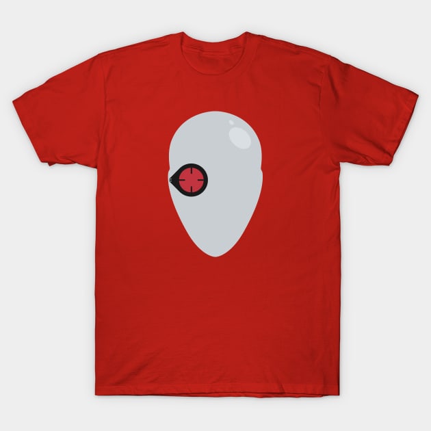 Deadshot Helmet T-Shirt by Minimalist Heroes